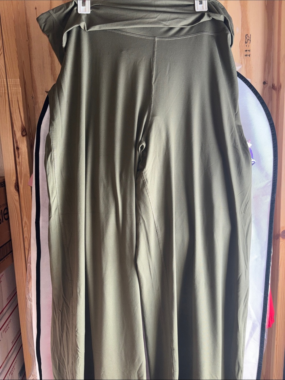 Fabletics Olive Green Wide Leg Jumpsuit Pants